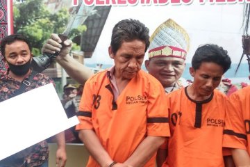 Serang polisi, tersangka narkoba di Medan ditembak