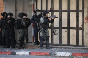 Tentara Israel dan demontran Palestina bentrok di Hebron