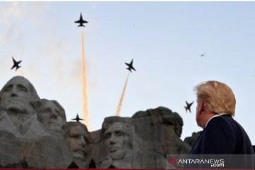 Trump tuding pengunjuk rasa berupaya menghapus sejarah AS