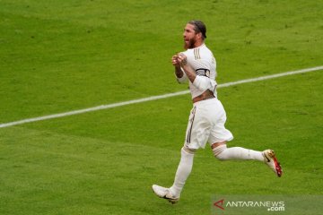 Ramos tegaskan jika Real Madrid juara bukan karena bantuan wasit
