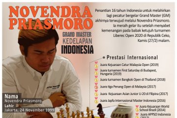 Novendra Priasmoro Grand Master Indonesia