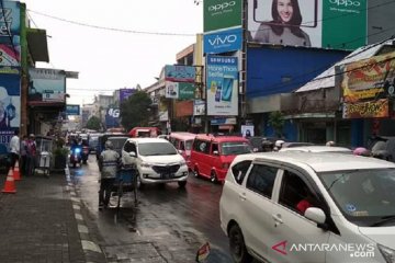 Zona hijau, aktivitas perdagangan Kota Sukabumi berangsur normal