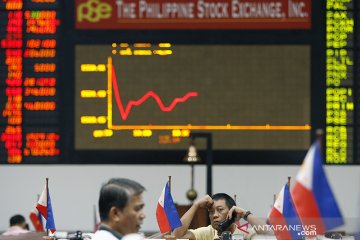 Saham Filipina kembali melemah dengan indeks PSE merosot 0,80 persen