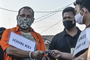 Polda Metro Jaya serahkan 22 anak buah John Kei ke kejaksaan