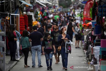 COVID-19 di Brazil mencapai 1,7 juta kasusdengan 67.964 kematian