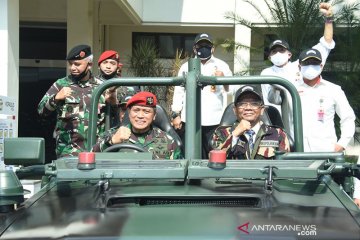 Mahfud: Pemerintah bahas draf Perpres pelibatan TNI tangani terorisme