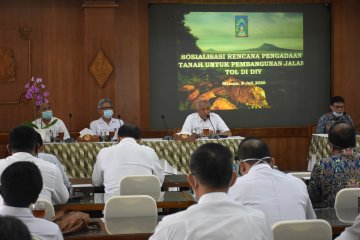 DIY sosialisasikan pengadaan tanah untuk Tol Yogyakarta-Bawen