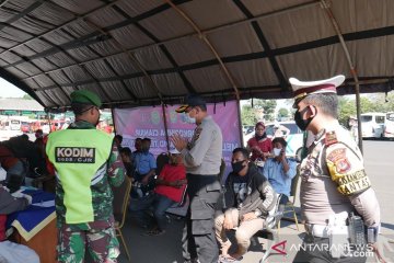 Dinkes Cianjur : Hasil tes cepat di terminal 100 persen nonreaktif