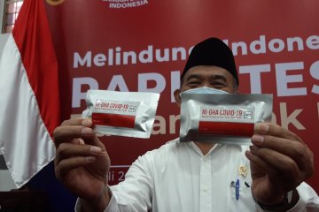 Pemerintah akan produksi 200 ribu unit tes cepat inovasi dalam negeri