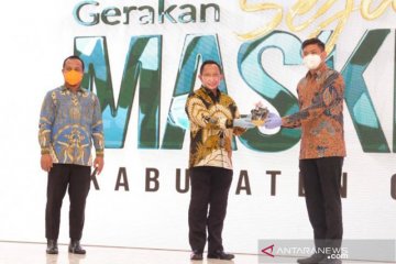 Mendagri luncurkan Gerakan Sejuta Masker di Gowa