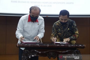 Setjen MPR dan BSSN teken MoU kerja sama dalam implementasi SPBE