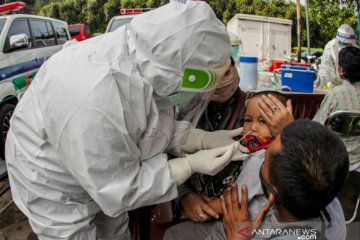 Pemkot Bogor lakukan swab test di terminal Baranangsiang