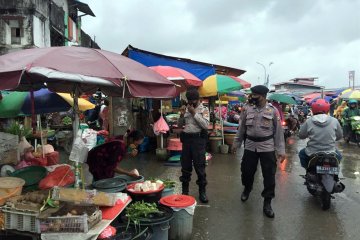 Brimob Polda Maluku intensif sosialisasi protap anti virus COVID-19