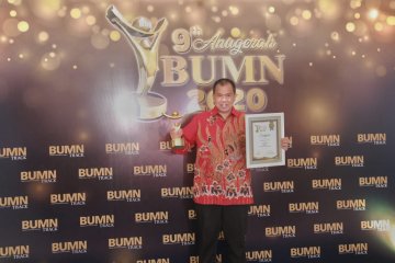 Di Anugerah BUMN 2020, Jasa Tirta II jadi perusahaan dengan Tranformasi Organisasi Terbaik