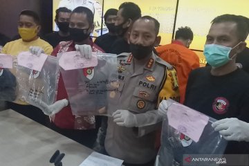 Polisi tembak mati spesialis rampok minimarket di Palembang