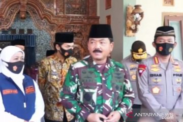 Panglima TNI apresiasi protokol kesehatan di pondok pesantren