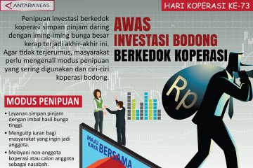 Awas investasi bodong berkedok koperasi