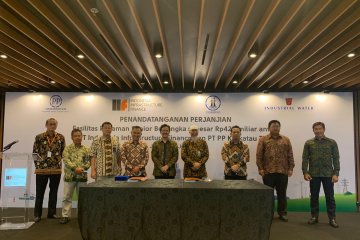 PP Infrastruktur-IIF tandatangani pembiayaan proyek air minum Gresik