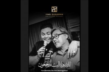 Kabar duka, ayah Ivan Gunawan meninggal dunia