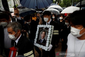 Pemakaman Wali Kota Seoul yang ditemukan meninggal dunia