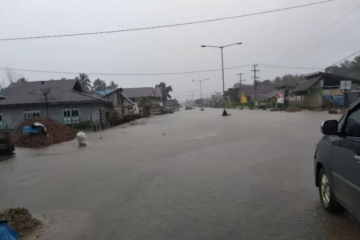 Sebanyak 1.286 KK terdampak banjir Konawe Utara
