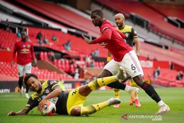 Raiola: Paul Pogba tidak akan tinggalkan Manchester United