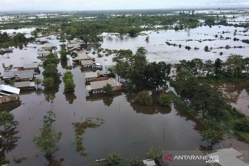 11 kecamatan di kabupaten Konawe terendam banjir