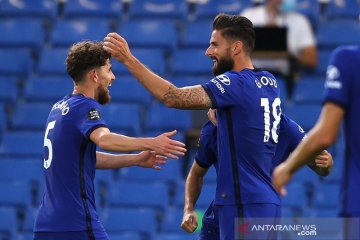 Gol tunggal Giroud kontra Norwich amankan posisi tiga besar Chelsea