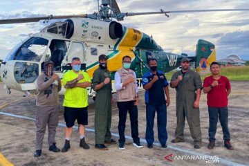 Kalteng terima dukungan helikopter dari BNPB hadapi karhutla