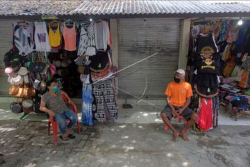 Penerapan ganjil genap di Pasar Seni Kuta