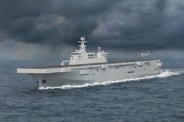 Luncurkan kapal perang amfibi baru, Taiwan perkuat AL