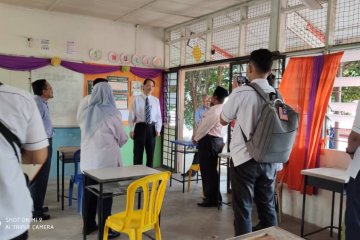 Malaysia tidak wajibkan penggunaan masker di sekolah