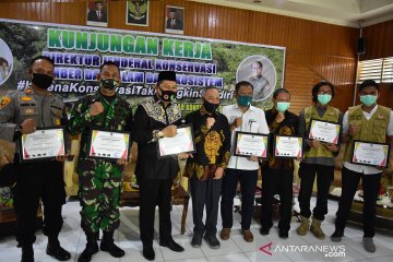 KLHK beri 47 penghargaan terkait penanganan konflik harimau di Riau