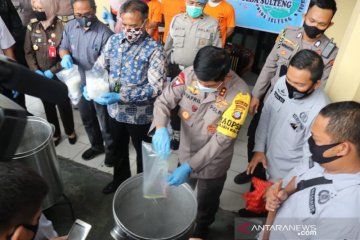 Kapolda: Sulteng sasaran masuk dan transit narkoba paling strategis