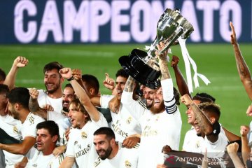 Ringkasan Liga Spanyol ketika Real Madrid pastikan juara