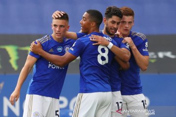 Leicester kian mantap di empat besar setelah atasi Sheffield United