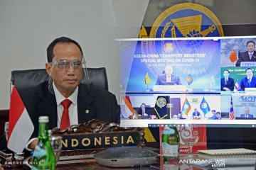 Menhub dan menteri ASEAN-China bahas penguatan transportasi logistik
