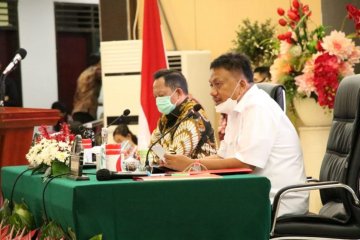 Gubernur paparkan kesiapan pilkada Sulut ke Menteri Tito