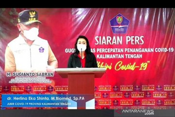 Pasien sembuh dari COVID-19 di Kalteng capai 924 orang