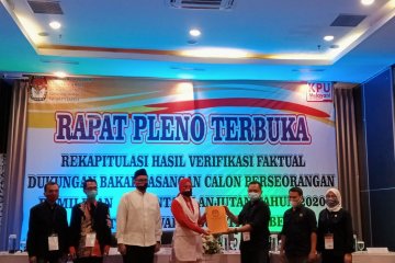 Faida-Vian lolos verifikasi faktual calon perseorangan Pilkada Jember