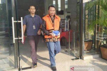 KPK eksekusi Agung Ilmu Mangkunegara ke Rutan Bandarlampung