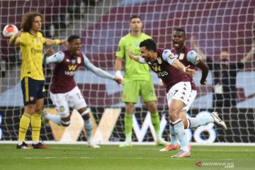 Liga Inggris: Aston Villa kalahkan Arsenal