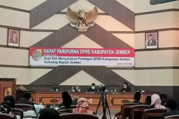 Bupati Jember tidak hadiri paripurna hak menyatakan pendapat DPRD