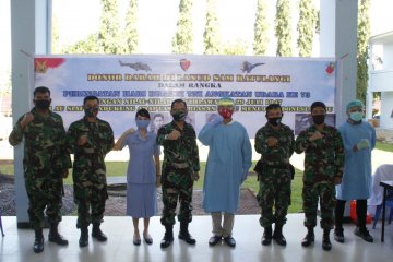 Hari Bakti TNI-AU saat pandemi, Lanud Sam Ratulangi gelar donor darah