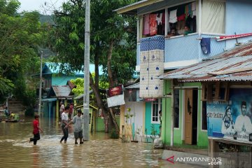 Luapan sungai Bone Gorontalo rendam rumah warga di dua Kecamatan