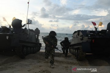 Latihan tugas tempur TNI AL