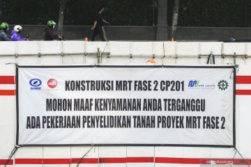 Pembangunan MRT Jakarta fase 2 terancam mundur