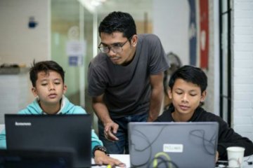 Puluhan anak muda dari keluarga kurang mampu unjuk inovasi digital