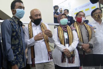 Kunjungan Menteri Koperasi di Bandar Lampung