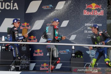 Quartararo berhasil jadi juara pertama MotoGP seri Andalusia